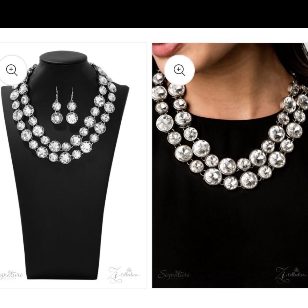 Paparazzi The Natasha Zi Necklace and Earrings